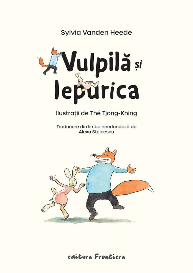Prima pagina a cartii Vulpilă și Iepurica