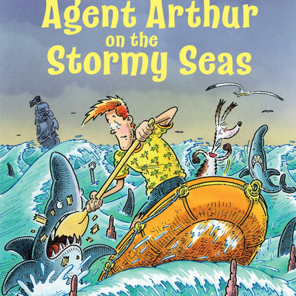 Coperta cartii Agent Arthur on the Stormy Seas