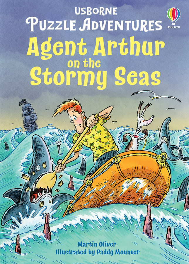 Coperta cartii Agent Arthur on the Stormy Seas