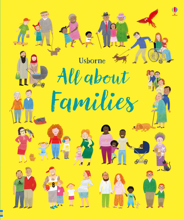 Coperta cartii All About Families