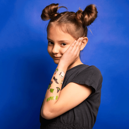 animatie set tatuaje temporare OMY Boo - fosforescente - miniLama