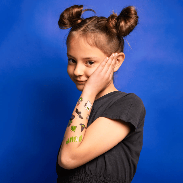 animatie set tatuaje temporare OMY Boo - fosforescente - miniLama