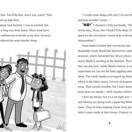 A treia pagina a cartii Anisha, Accidental Detective: Beach Disaster