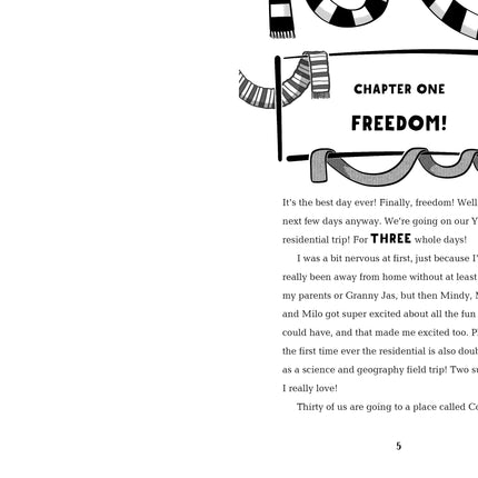 Prima pagina a cartii Anisha, Accidental Detective: Beach Disaster