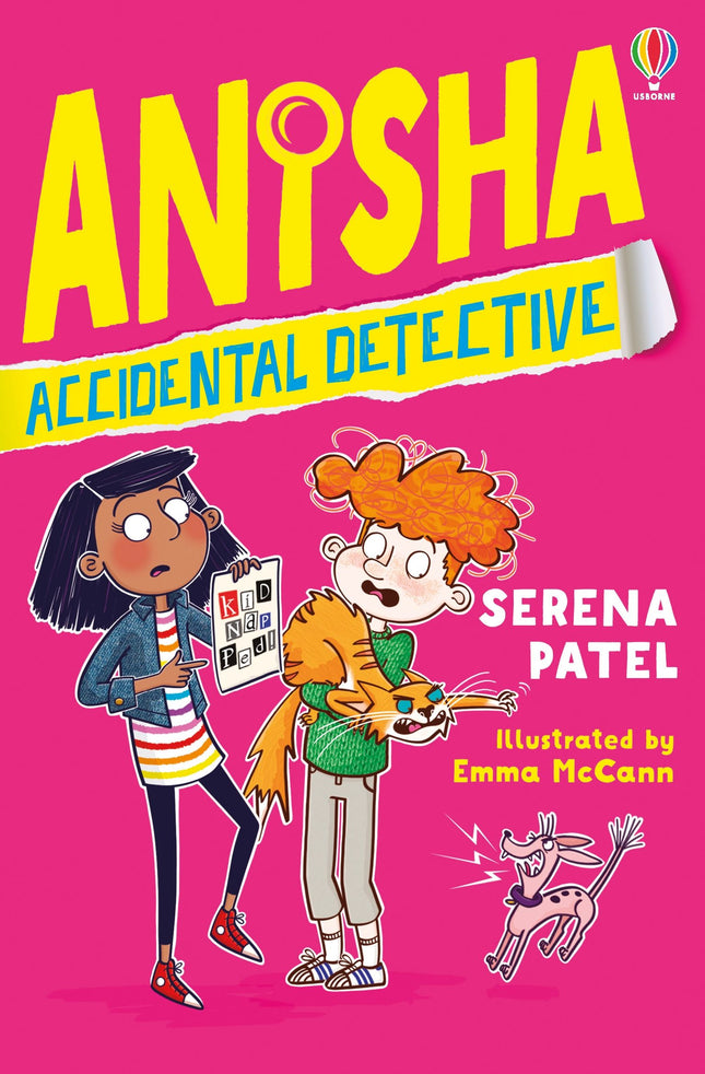 Coperta cartii Anisha, Accidental Detective 