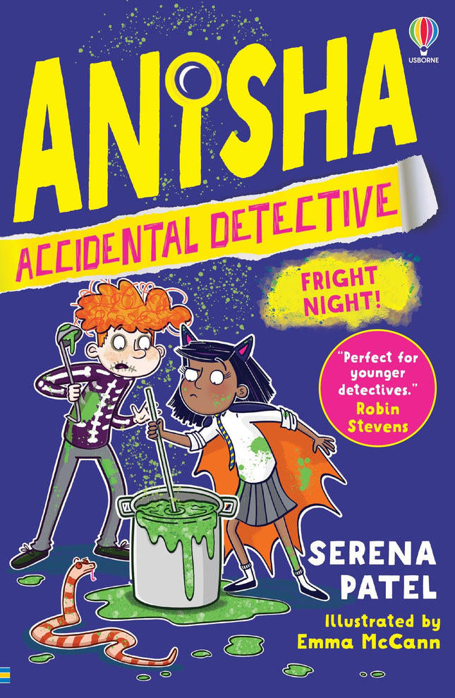 Coperta cartii Anisha, Accidental Detective: Fright Night