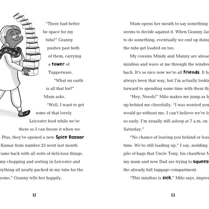 A cincea pagina a cartii Anisha, Accidental Detective: Granny Trouble