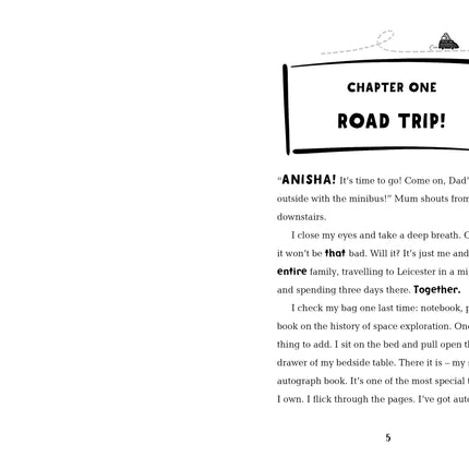 Prima pagina a cartii Anisha, Accidental Detective: Granny Trouble