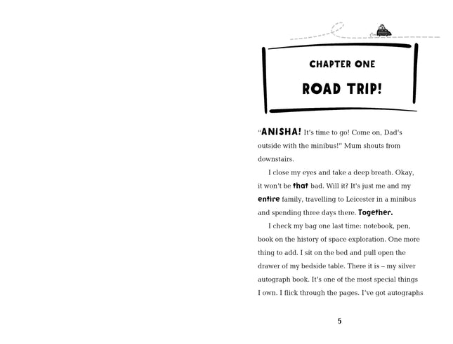 Prima pagina a cartii Anisha, Accidental Detective: Granny Trouble