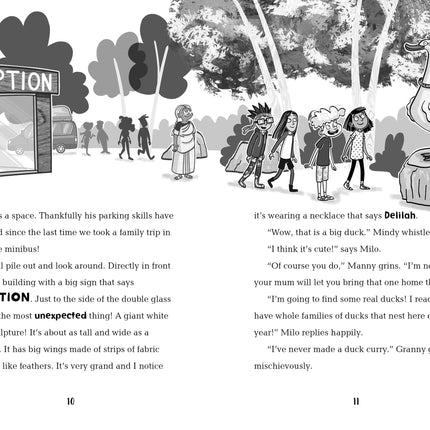 A patra pagina a cartii Anisha, Accidental Detective: Holiday Adventure