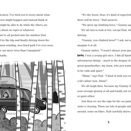 A treia pagina a cartii Anisha, Accidental Detective: Holiday Adventure