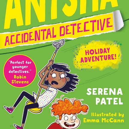 Coperta cartii Anisha, Accidental Detective: Holiday Adventure