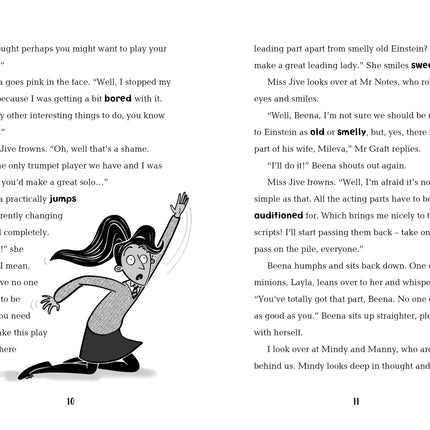 A patra pagina a cartii Anisha, Accidental Detective: Show Stoppers