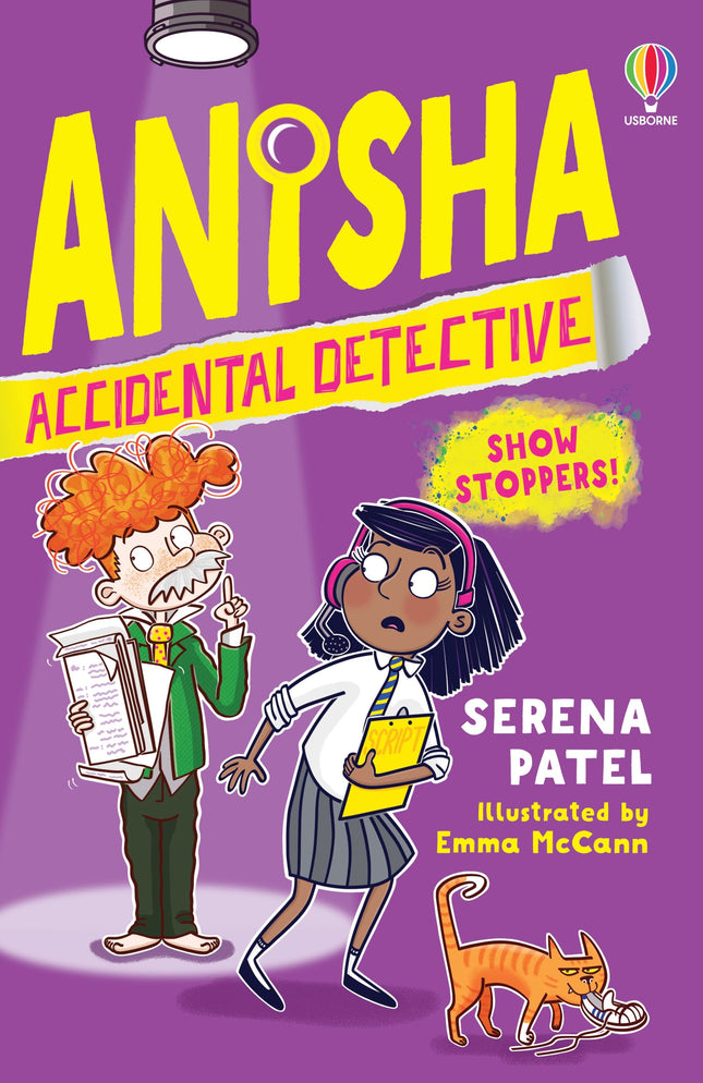 Coperta cartii Anisha, Accidental Detective: Show Stoppers