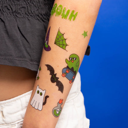 set tatuaje temporare OMY Boo - fosforescente aplicate - miniLama