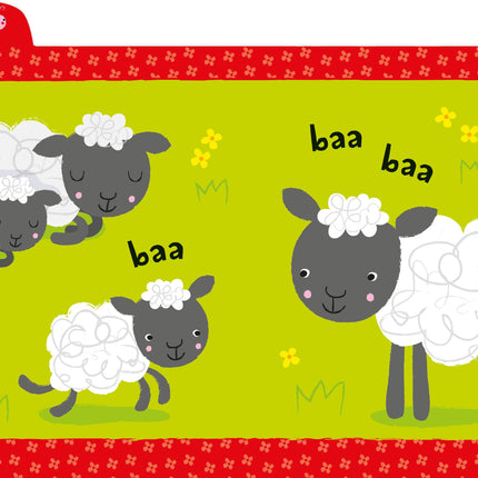 A treia pagina a cartii Baby's Very First Noisy Book Farm