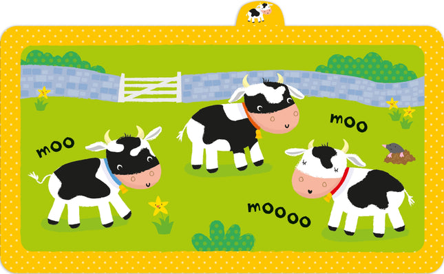 Prima pagina a cartii Baby's Very First Noisy Book Farm