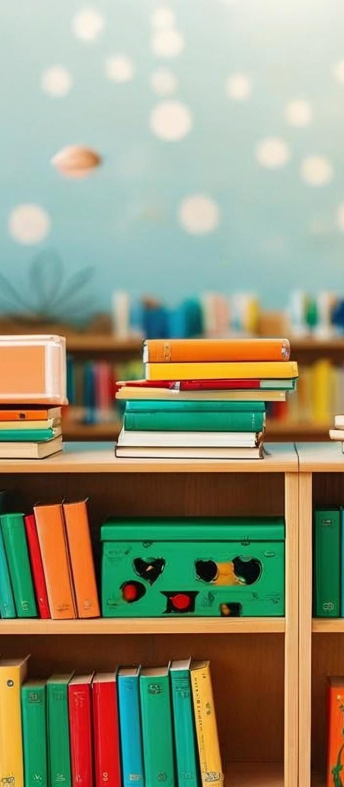colourful-library
