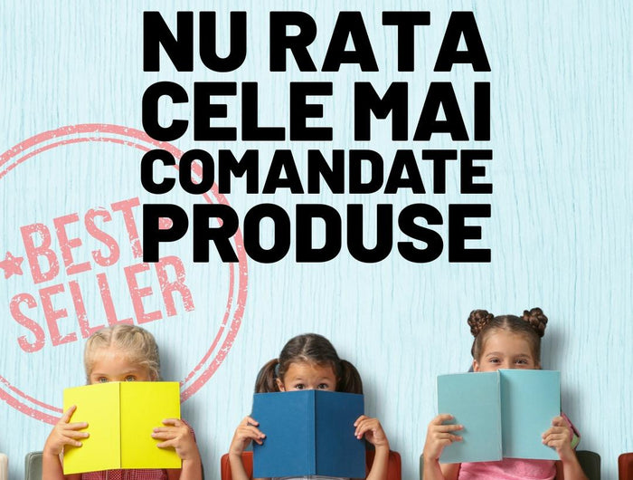 copii citind pe scaune miniLama
