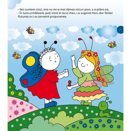 A saptea pagina a cartii Bobiță și Buburuză - Poveştile emoțiilor 