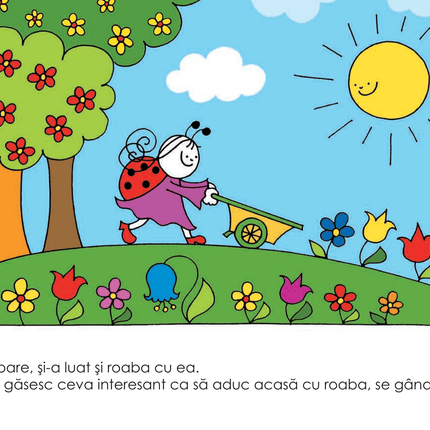 A cincea pagina a cartii Bobiţă şi Buburuză