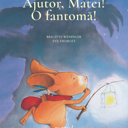 Coperta cartii Ajutor, Matei! O fantomă, Editura Nemira