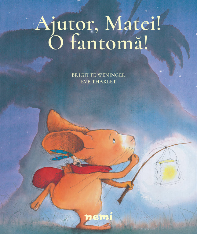 Coperta cartii Ajutor, Matei! O fantomă, Editura Nemira
