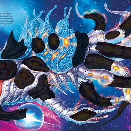 Prima pagina a cartii Build Your Own Aliens and Space Warriors Sticker Book