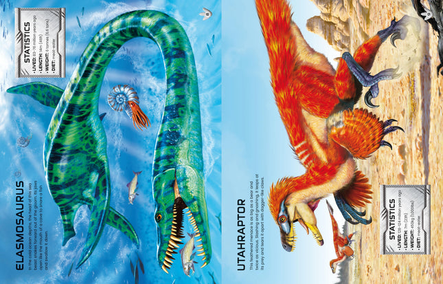 Prima pagina cartii Build Your Own Dinosaurs and T. Rex