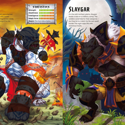 A patra pagina a cartii Build Your Own Monsters and Mythical Beasts Sticker Book