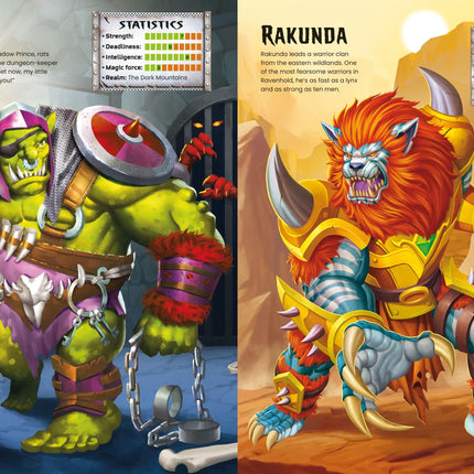 Prima pagina a cartii Build Your Own Monsters and Mythical Beasts Sticker Book
