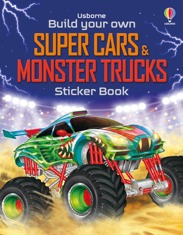 Coperta cartii Build Your Own Super Cars and Monster Trucks