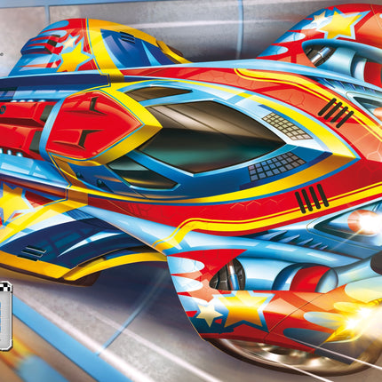 A treia pagina a cartii Build Your Own Supercars Sticker Book