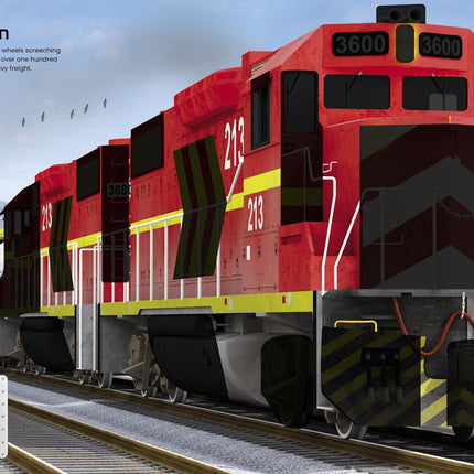 A cincea pagina a cartii Build Your Own Trains Sticker Book