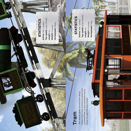 A treia pagina a cartii Build Your Own Trains Sticker Book