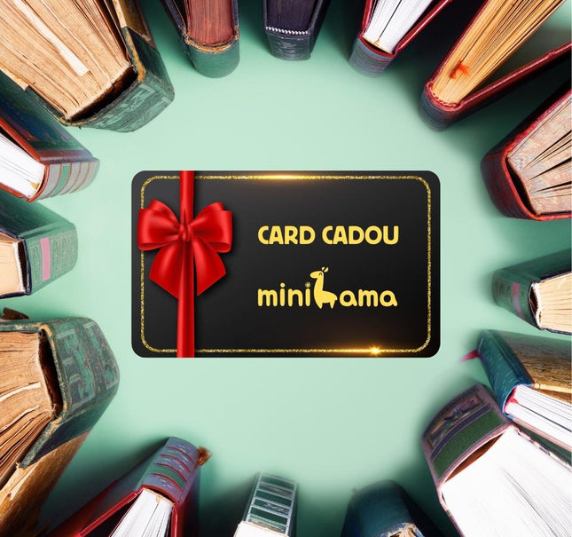 card cadou miniLama inconjurat de carti