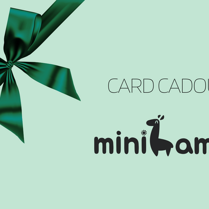 Card cadou miniLama
