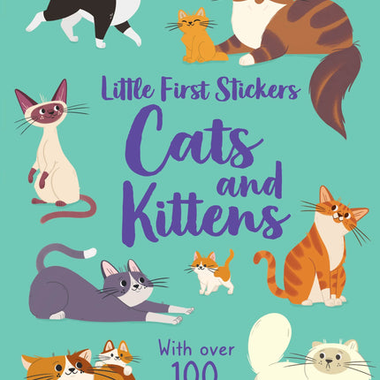 Coperta cartii Little First Stickers Cats and Kittens