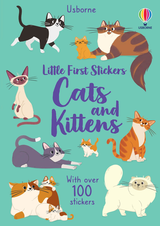 Coperta cartii Little First Stickers Cats and Kittens