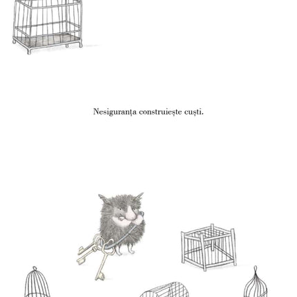 A doua pagina a cartii Ce fac sentimentele când nu le vede nimeni