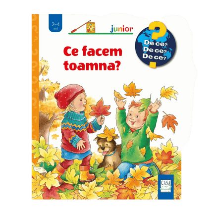 Coperta cartii Ce facem toamna? (De ce?)