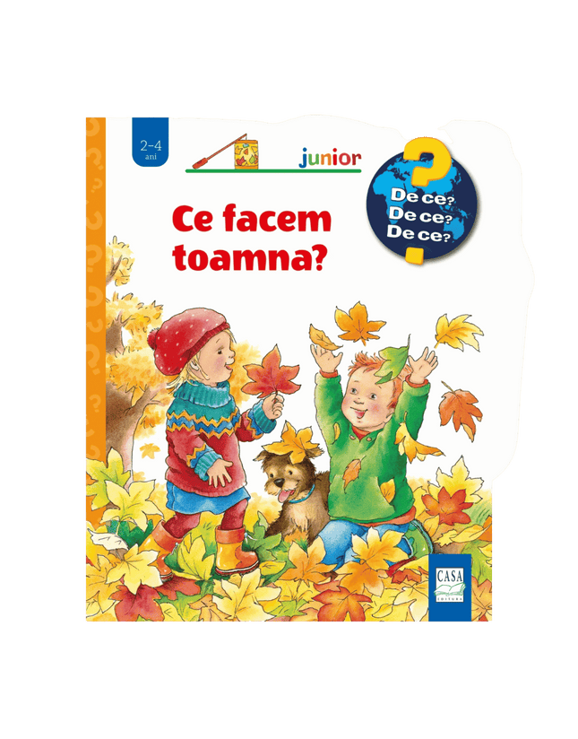 Coperta cartii Ce facem toamna? (De ce?)