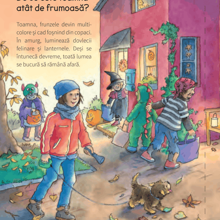 Prima pagina a cartii Ce facem toamna? (De ce?)