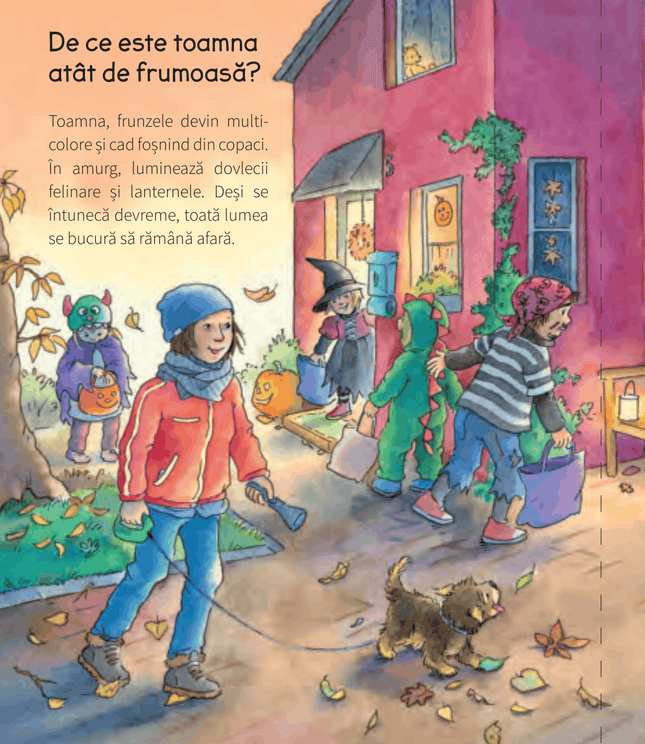 Prima pagina a cartii Ce facem toamna? (De ce?)