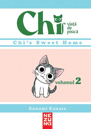 Coperta cartii Chi - viață de pisică, vol. 2 - Carte Manga în limba română
