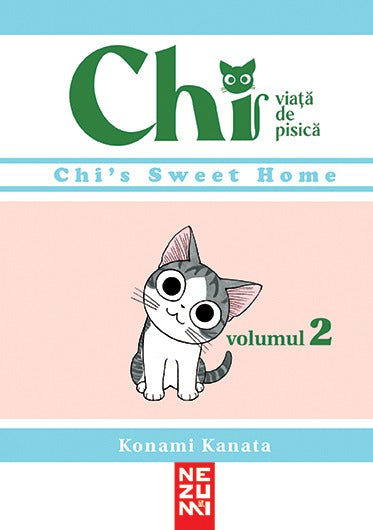 Coperta cartii Chi - viață de pisică, vol. 2 - Carte Manga în limba română
