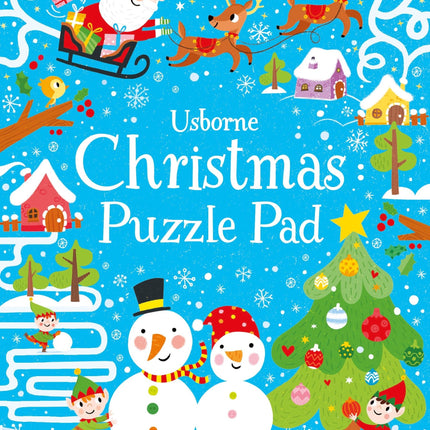 Coperta cartii Christmas Puzzle Pad