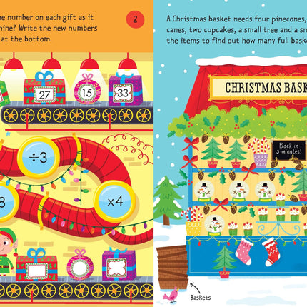 Prima pagina a cartii Christmas Puzzle Pad