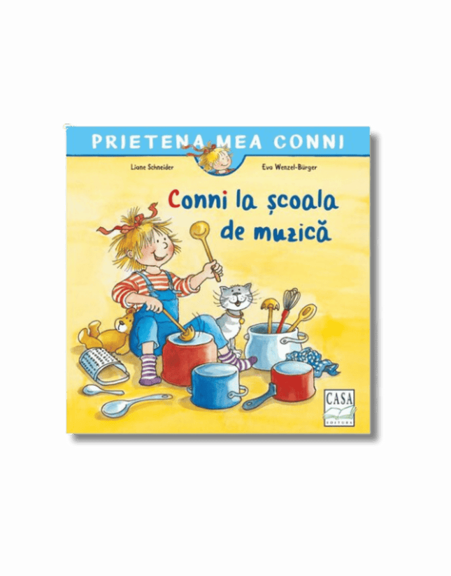 Coperta cartii Conni la școala de muzică