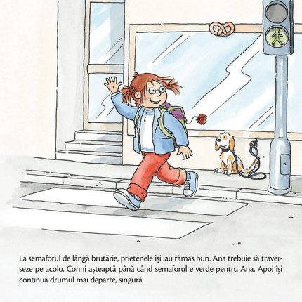 A patra pagina a cartii Conni nu stă de vorbă cu necunoscuti